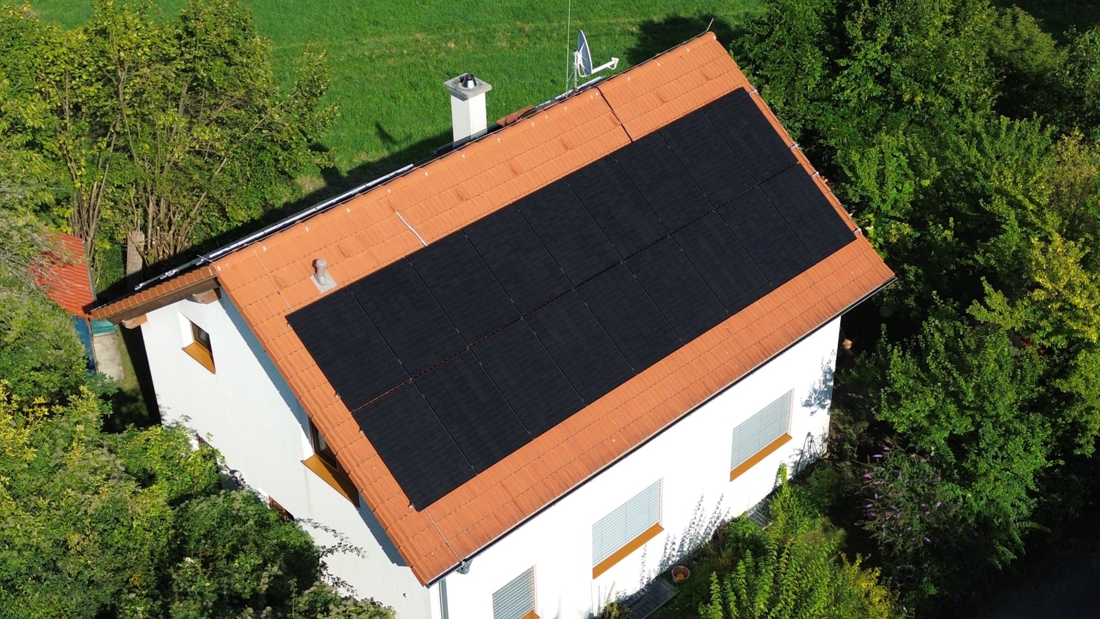Einfamilienhaus Wien PV-Anlage